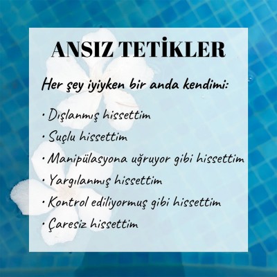 ANSIZ TETİKLER