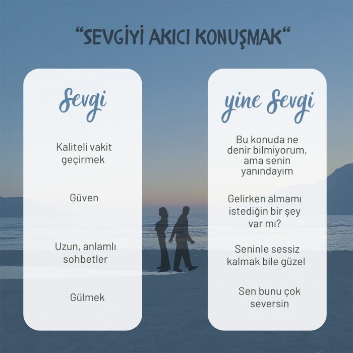 SEVGİYİ AKICI KONUŞMAK