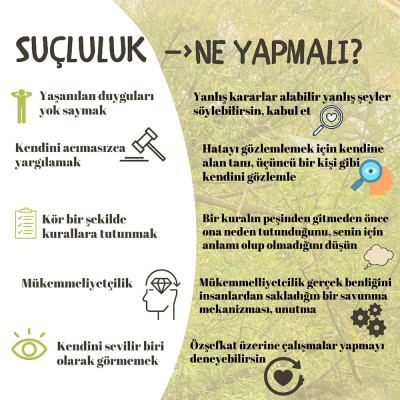 SUÇLULUK NEDİR VE NE YAPMALI? 